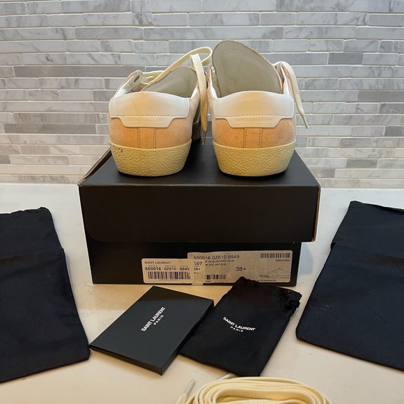 Preloved Saint Laurent Sneaker court light pink - Picture 2 of 3